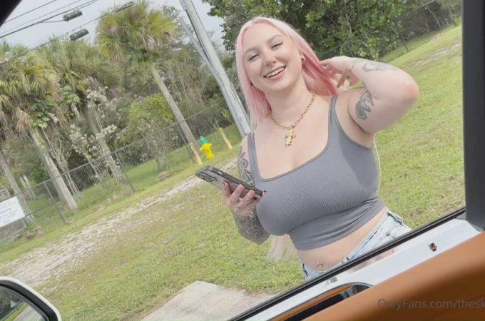 Skylar Vox Car Sextape Video Leaked